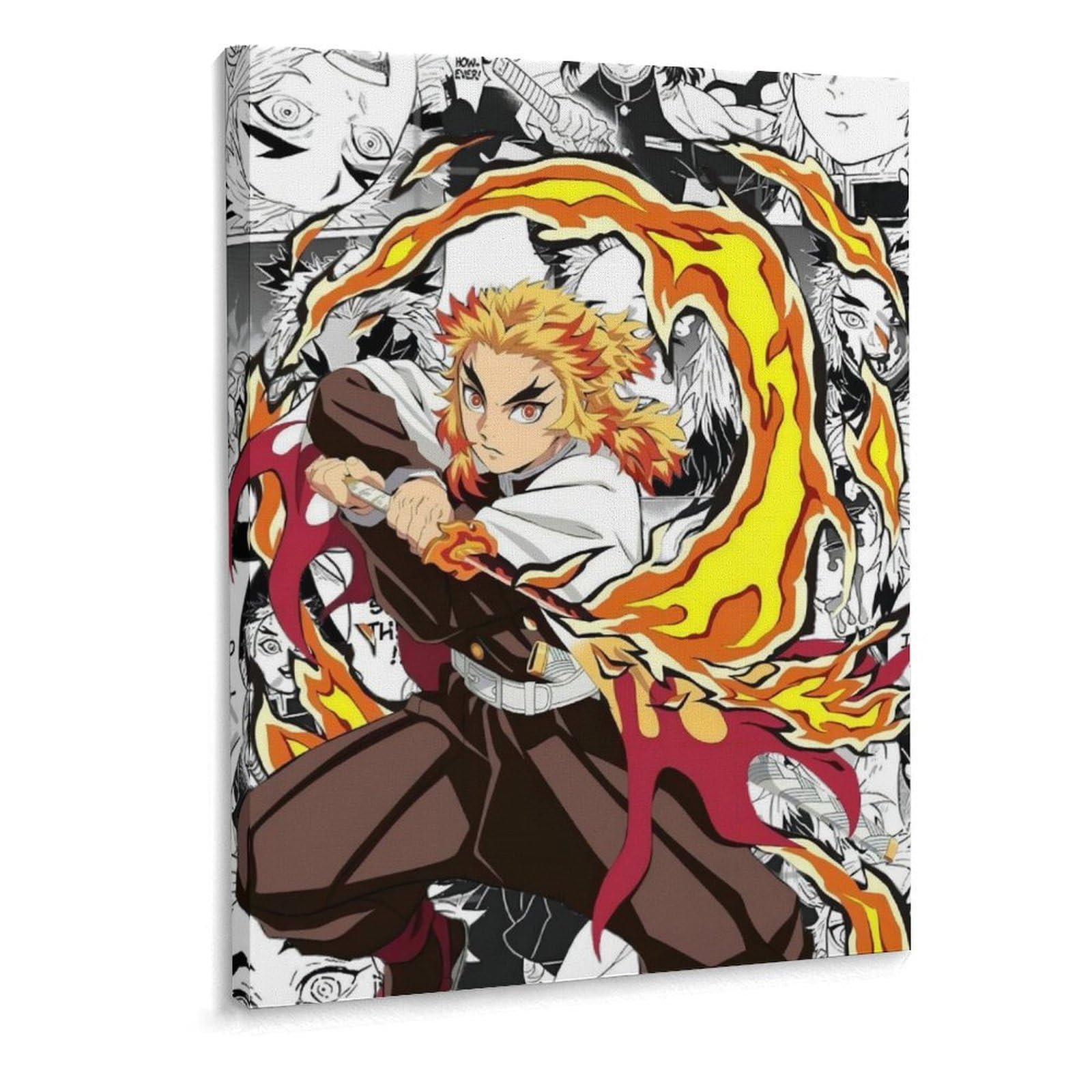 Amazon.co.jp: アートパネル 鬼滅の刃 炎柱 煉獄杏寿郎 装飾画